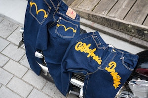 201 STRETCH DENIM～フロント刺繍あり～