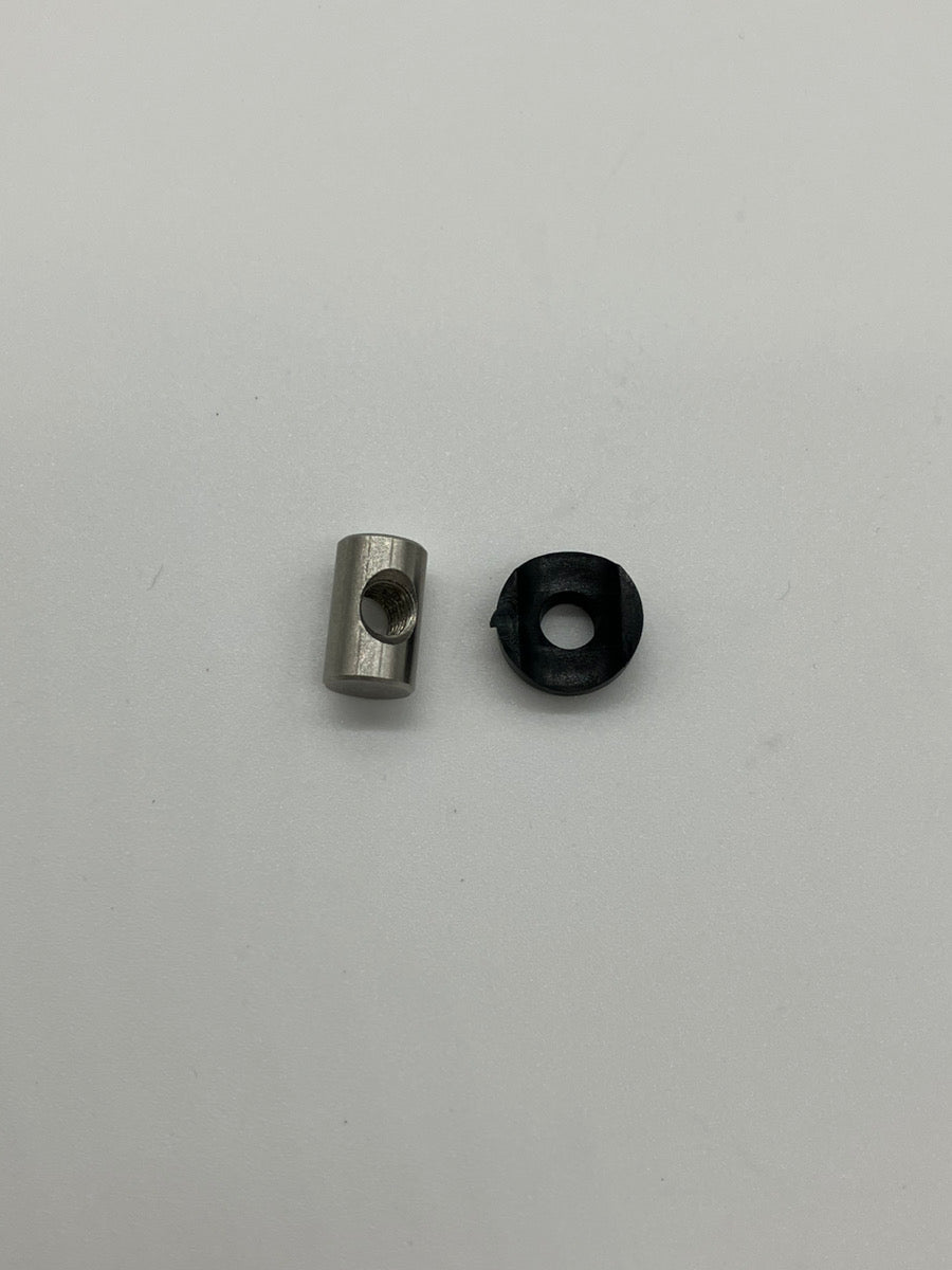 Washer and screw receiving shaft Aluminum quick bar mount accessories Single item