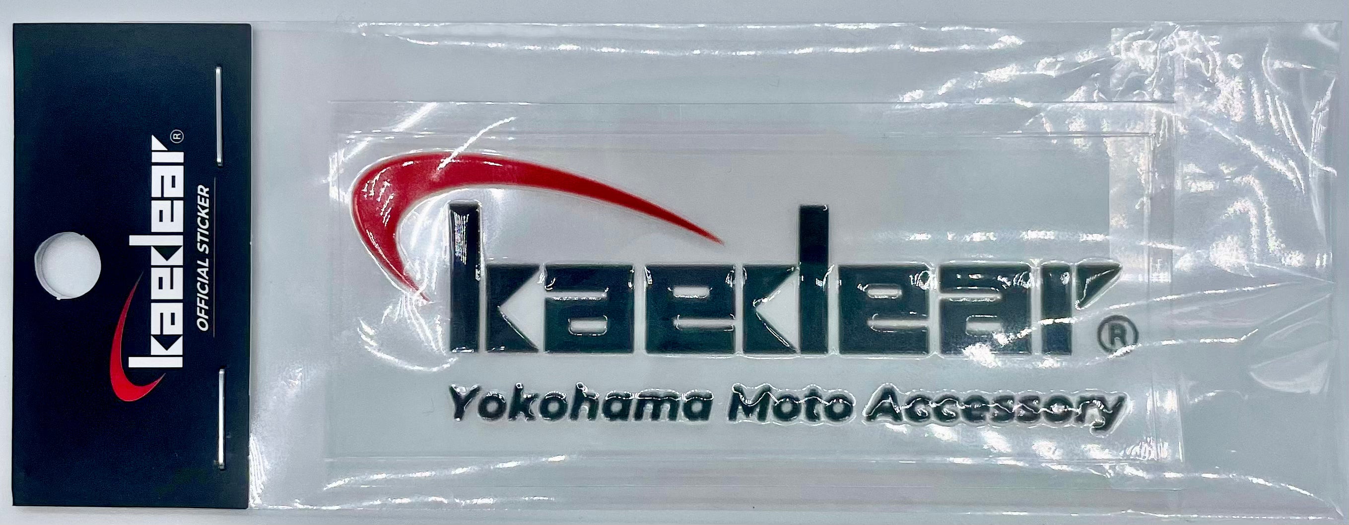 Kaedear オリジナルステッカー 3枚セット ( カッディング 3D ) KDR Kaedear オリジナルステッカー 3枚セット ( カッディング 3D ) KDR