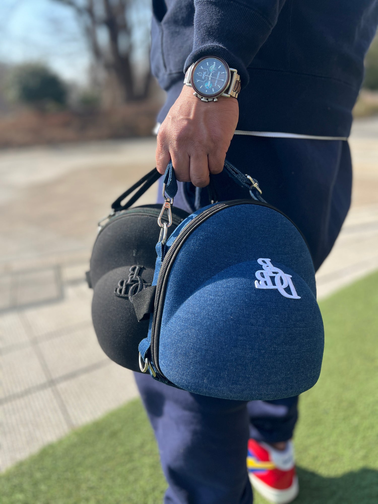 武井ドンゲバビー監修　Kaedear×DGBBコラボ 高機能キャップバック  ツーリング・ショッピング・旅行 様々なシチュエーションで活躍