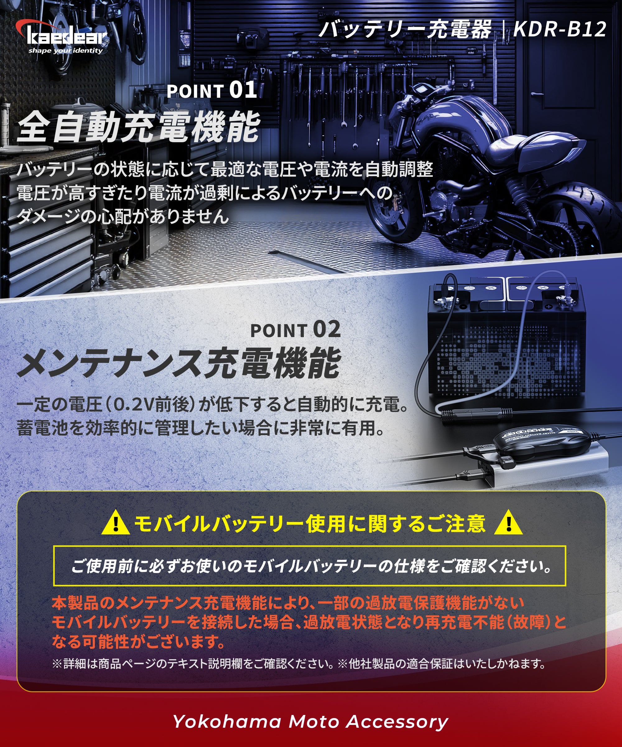 KDR-M3D Clamp USB