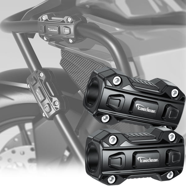 エンジンガードカバー2個セット バイク用 22〜25.4mm対応 傷防止