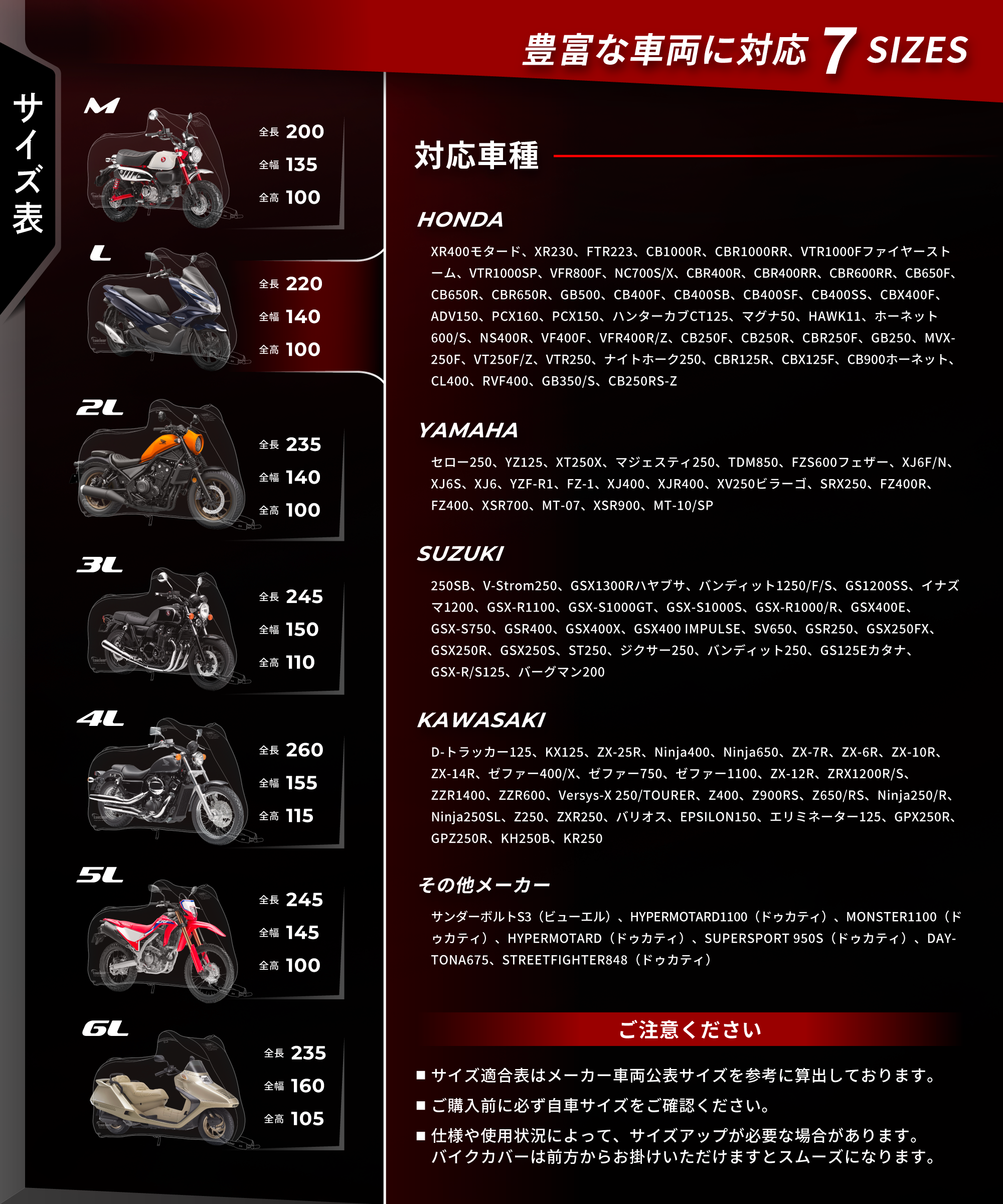 ウェザーシールド・エキゾーストガード バイクカバー KDR-C1