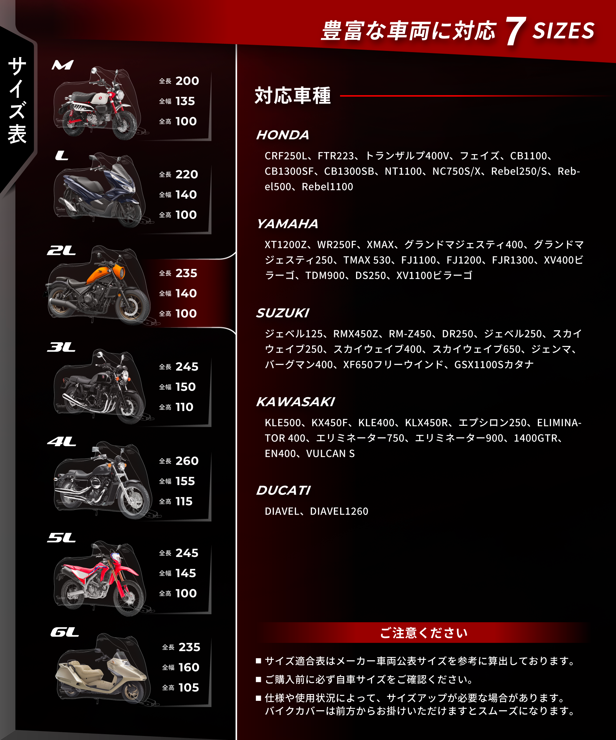 ウェザーシールド・エキゾーストガード バイクカバー KDR-C1