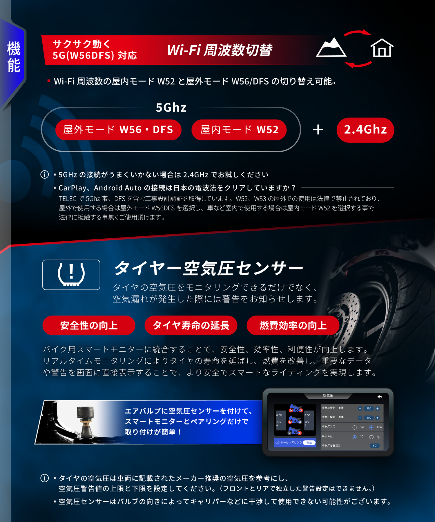 スマートレコードディスプレイ5.5インチ|カープレイ&アンドロイド スマートレコードディスプレイ5.5インチ|カープレイ&アンドロイド