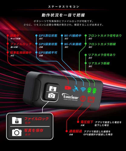 ドライブレコーダー KDR-D811