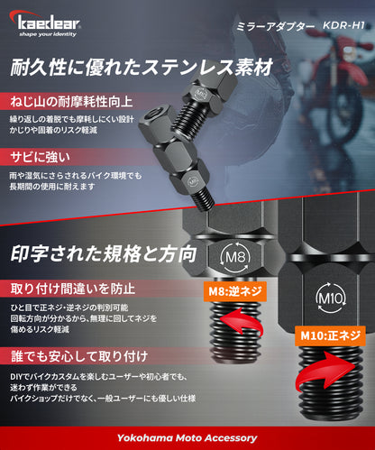 ミラーアダプター KDR-H1