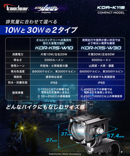 Kaedear Cyber ​​LED Projector Light KDR-K11-W15