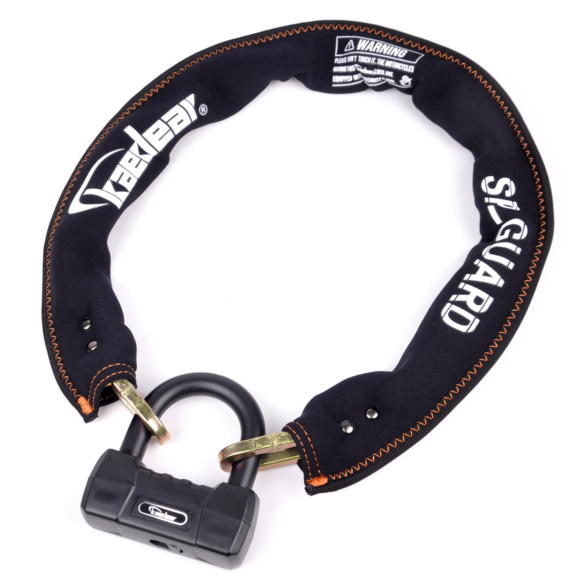 【原価ぶっ壊し割引】カーフスキン ポンポン キーチェーン SP-GUARD パッドチェーン KDR-LK2S 純銅シリンダーと特殊焼入鋼