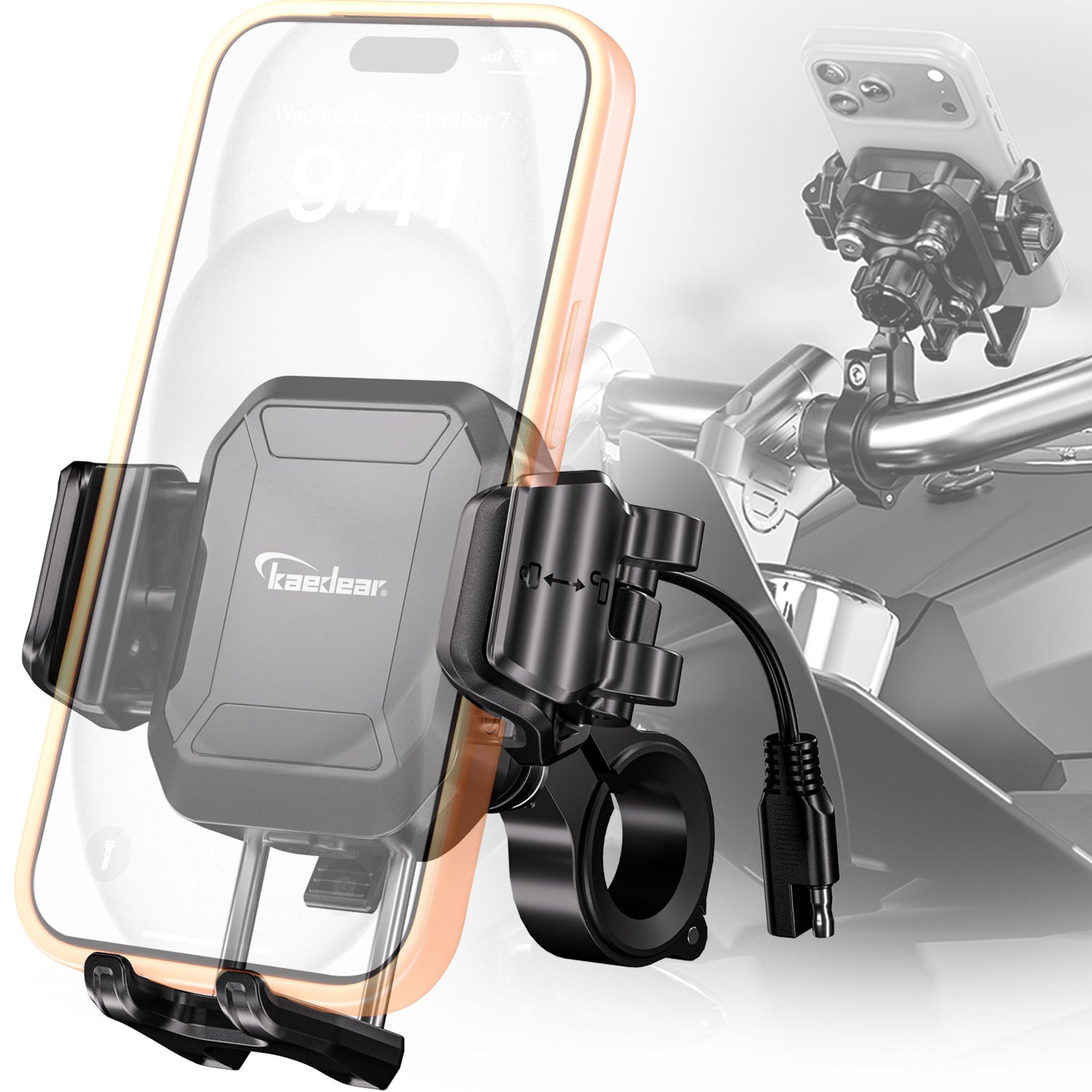 Quick Adjuster/Air Mount KDR-M33A (1 inch ball/charging function)