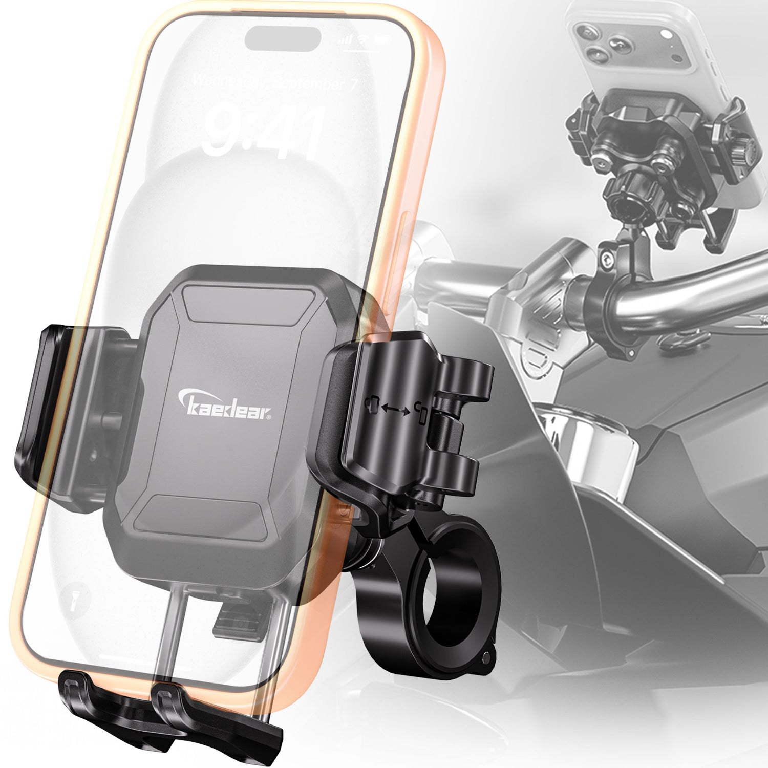 クイックアジャスター/Air Mount KDR-M33C-BK (17mmボール)