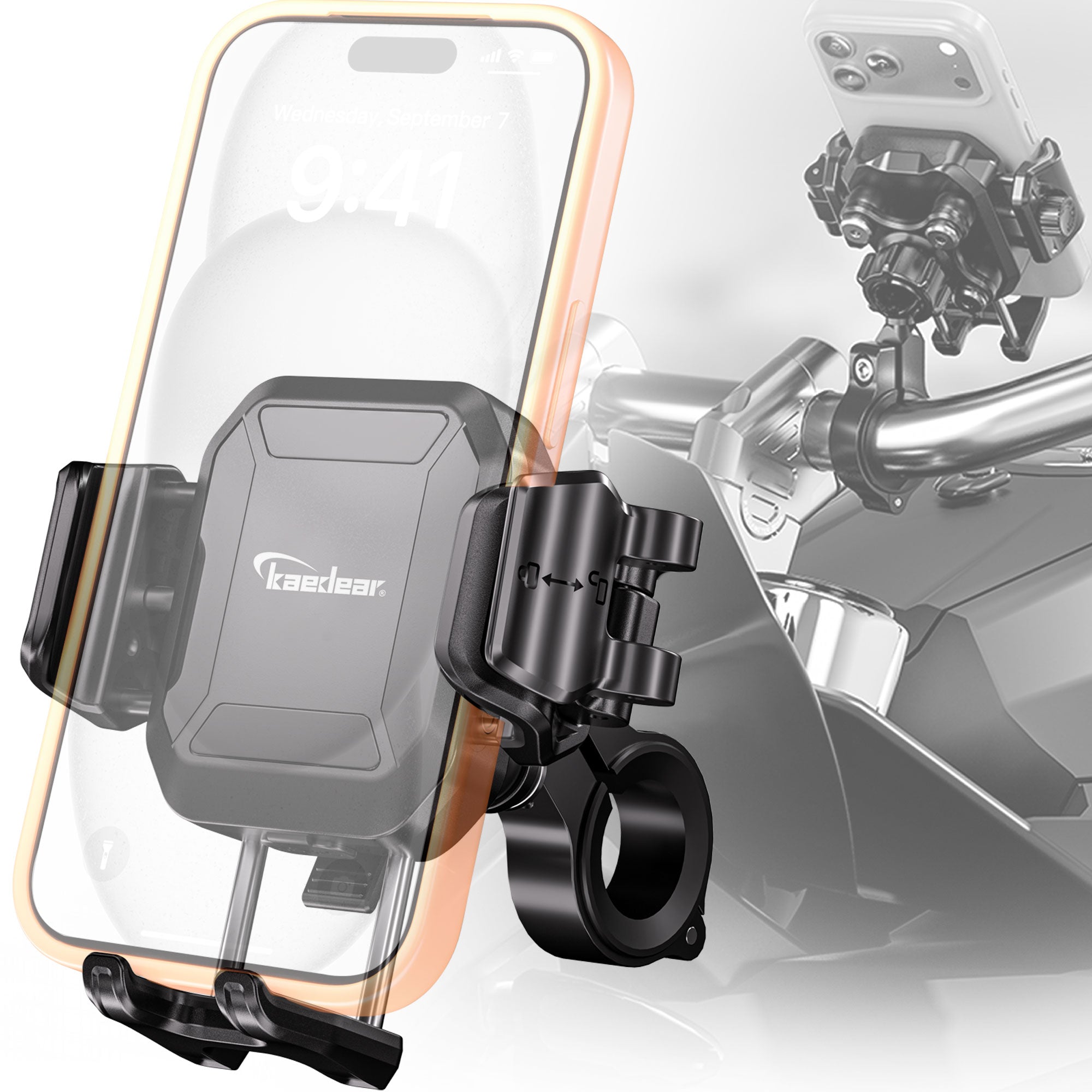 クイックアジャスター/Air Mount KDR-M33C-BK (17mmボール)