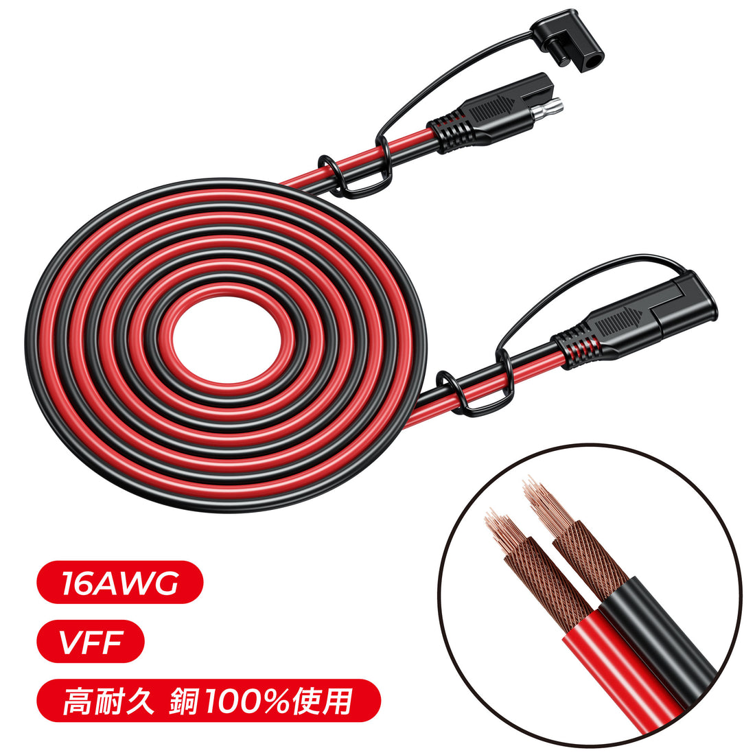 SAE延長ケーブル KDR-SAE3