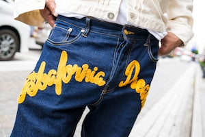 201 STRETCH DENIM～フロント刺繍あり～