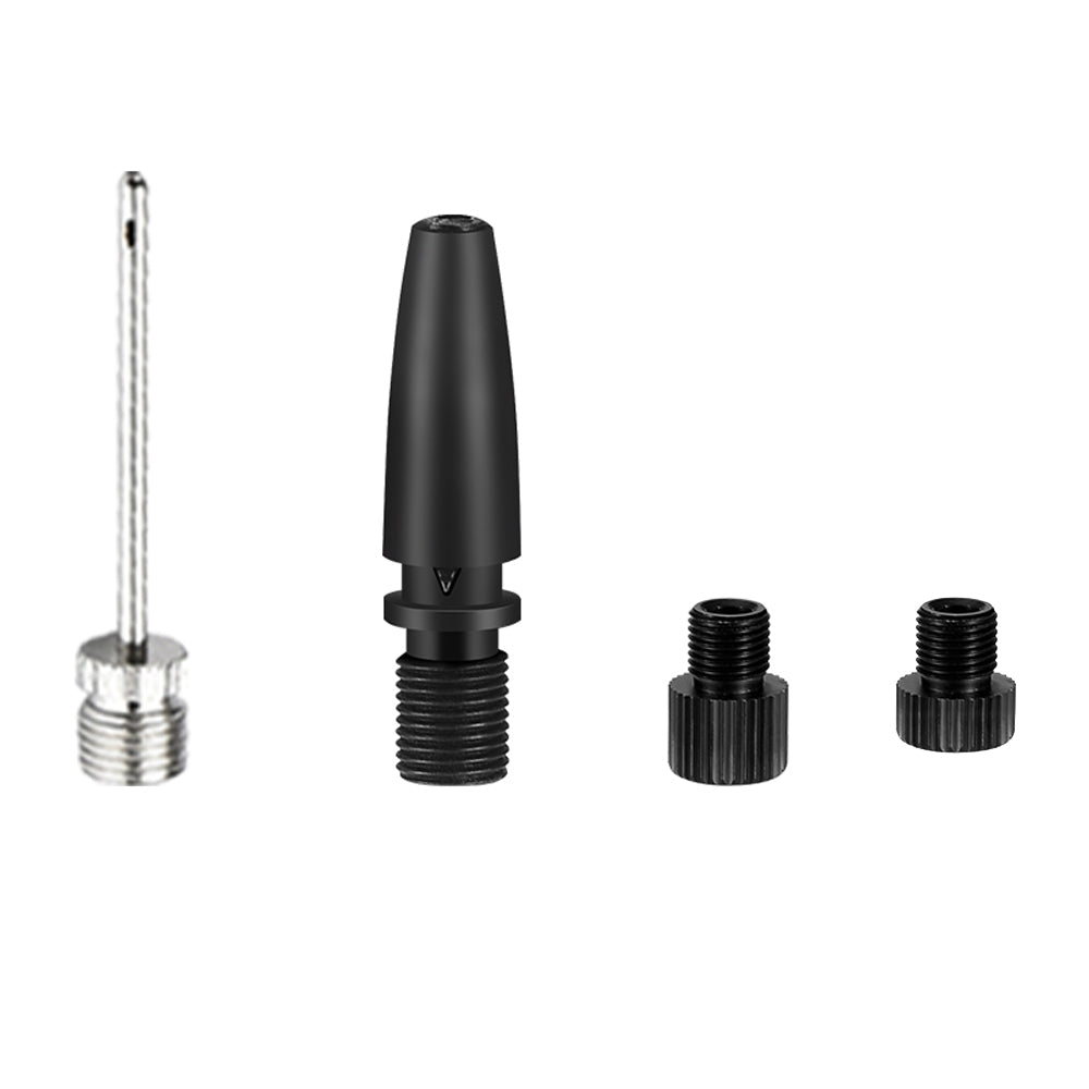 KDR-AP1 / KDR-AP3 4-piece adapter set (Presta, English, float, needle)