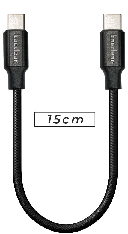 USB充電ケーブル 15cm アンドロイド (タイプC→タイプC) KDR-SC2-C15