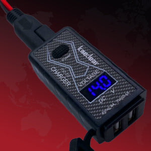 MOTOチャージャー　USB-A 5V2.4A ×2 - Kaedear(カエディア)